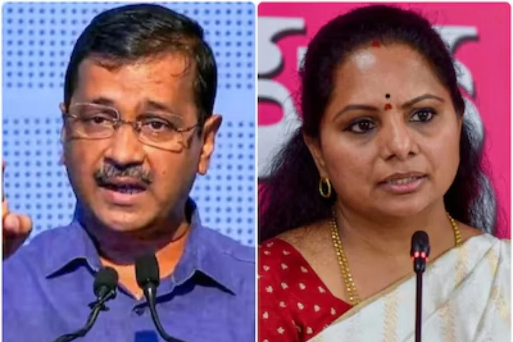 Delhi Liquor Policy Case K. Kavita And Arvind Kejriwal