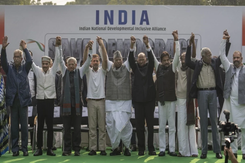 INDIA Alliance rally in Mumbai today