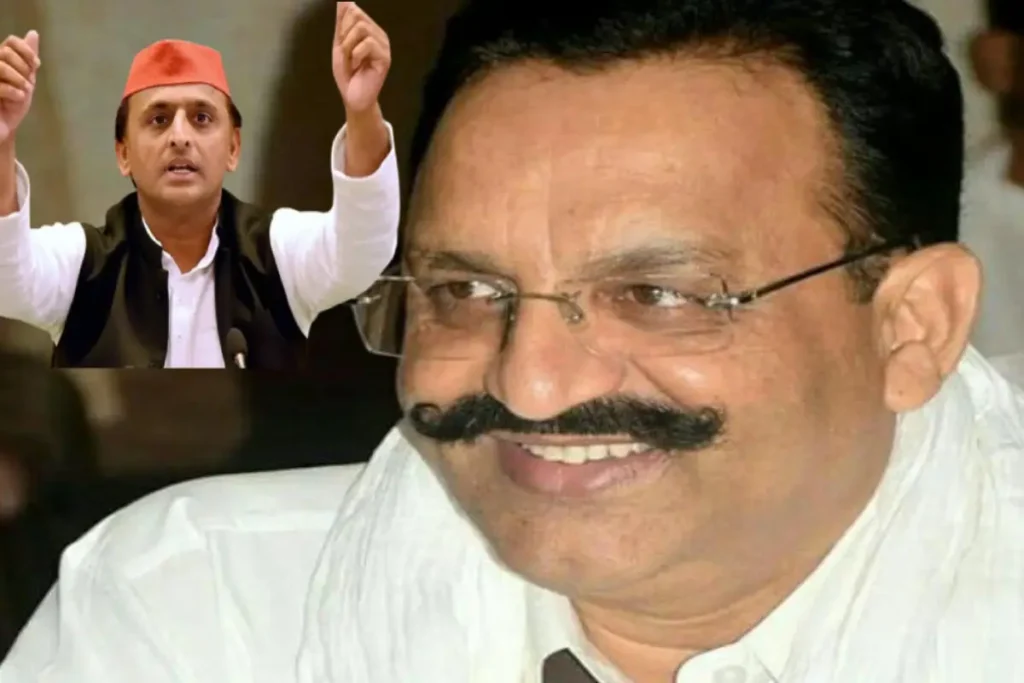 Mukhtar ansari Akhilesh yadav
