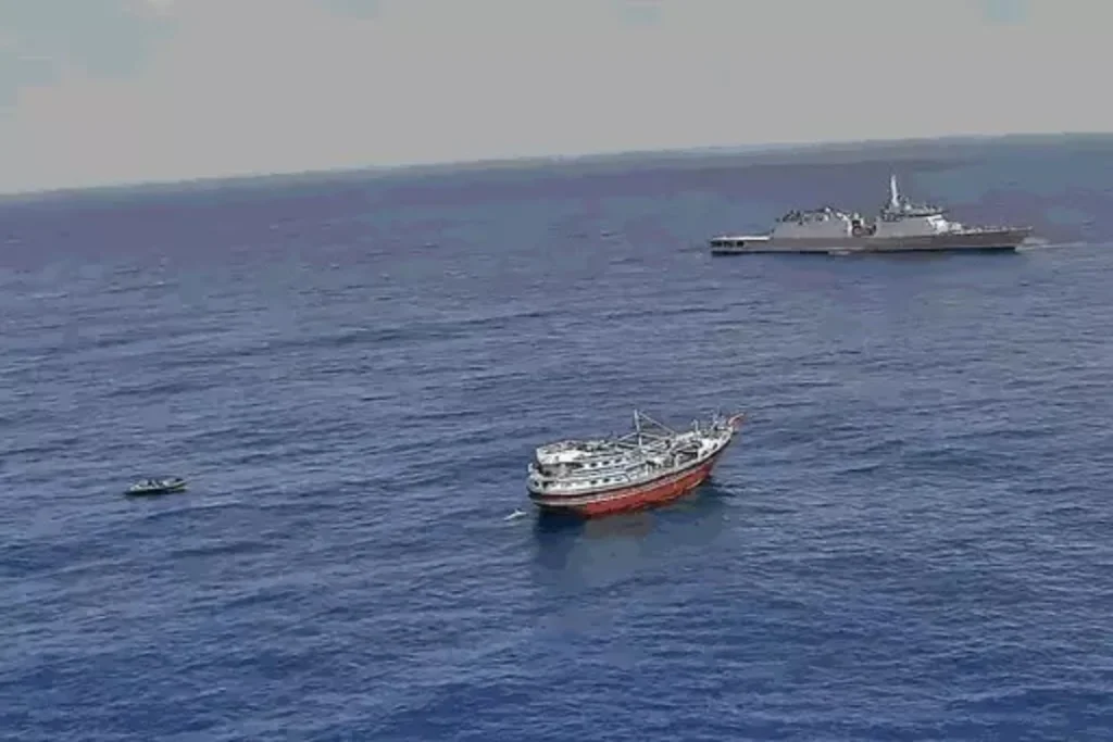 Navy Rescues Iranian Ship From Somalia Pirates