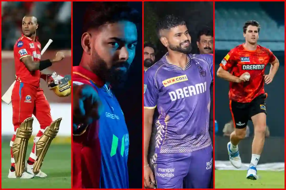 IPL 2024 Double Header: पंजाब किंग्स बनाम दिल्ली कैपिटल्स और केकेआर vs एसआरएच, देखें चारों टीमों के फुल स्क्वाड