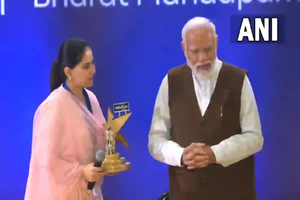 PM Modi honored Jaya Kishori