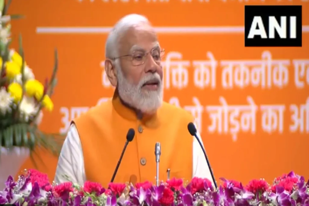 PM Modi in sashakt nari viksit bharat programme