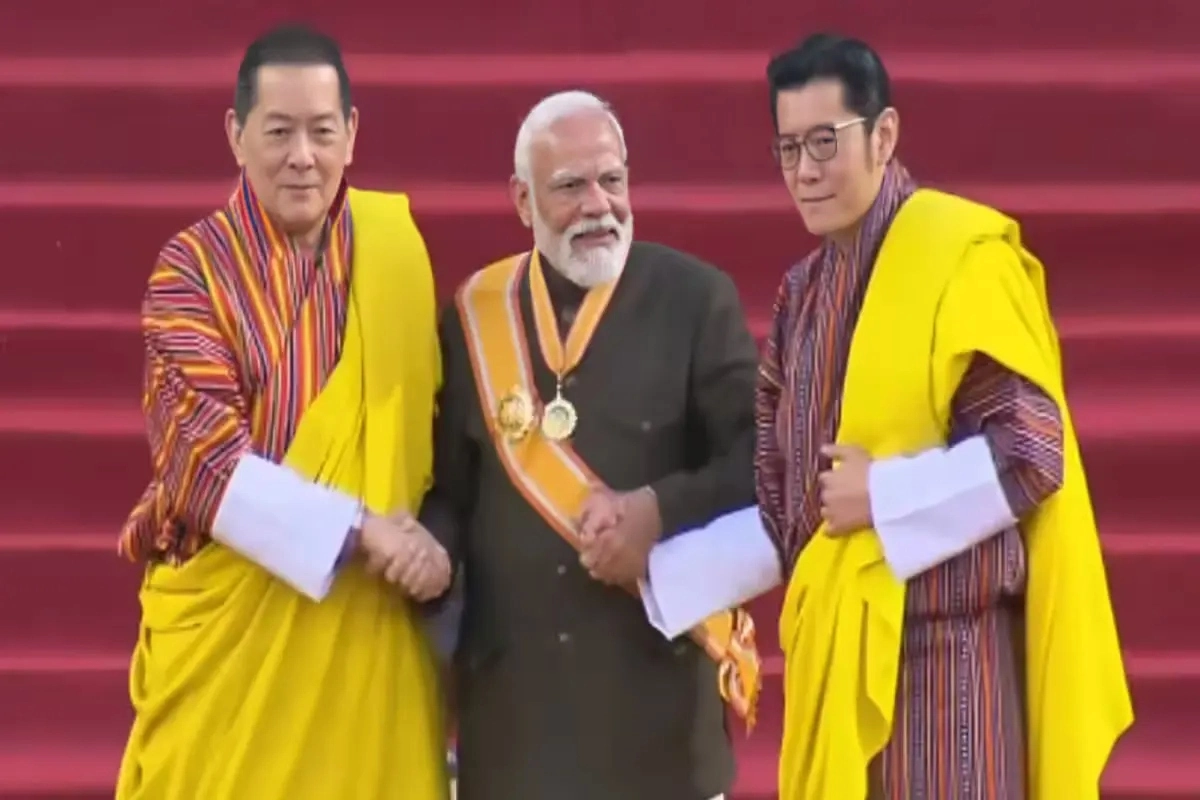 PM Modi on Bhutan highest civilian award