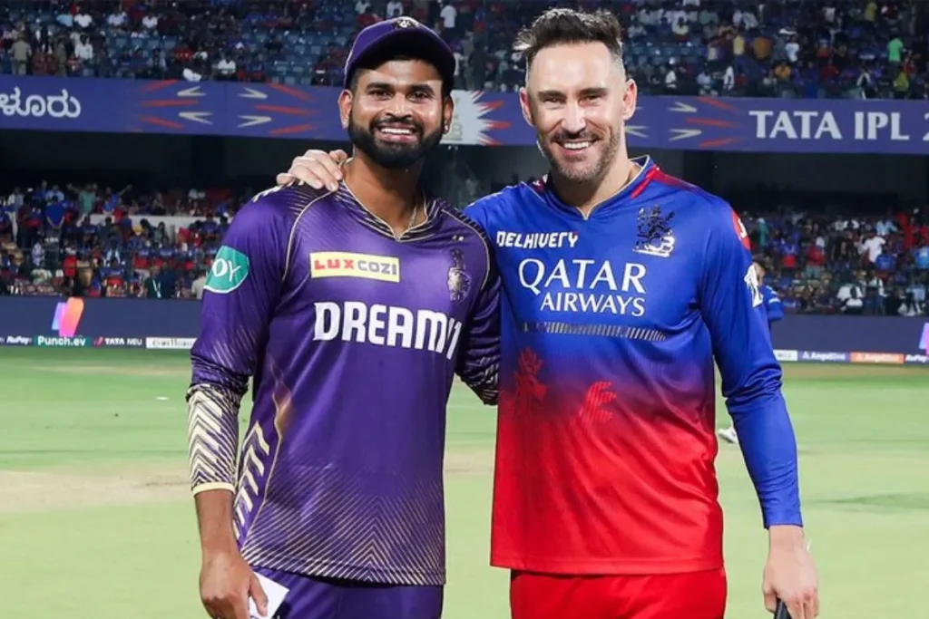 Royal Challengers Bengaluru vs Kolkata Knight Riders
