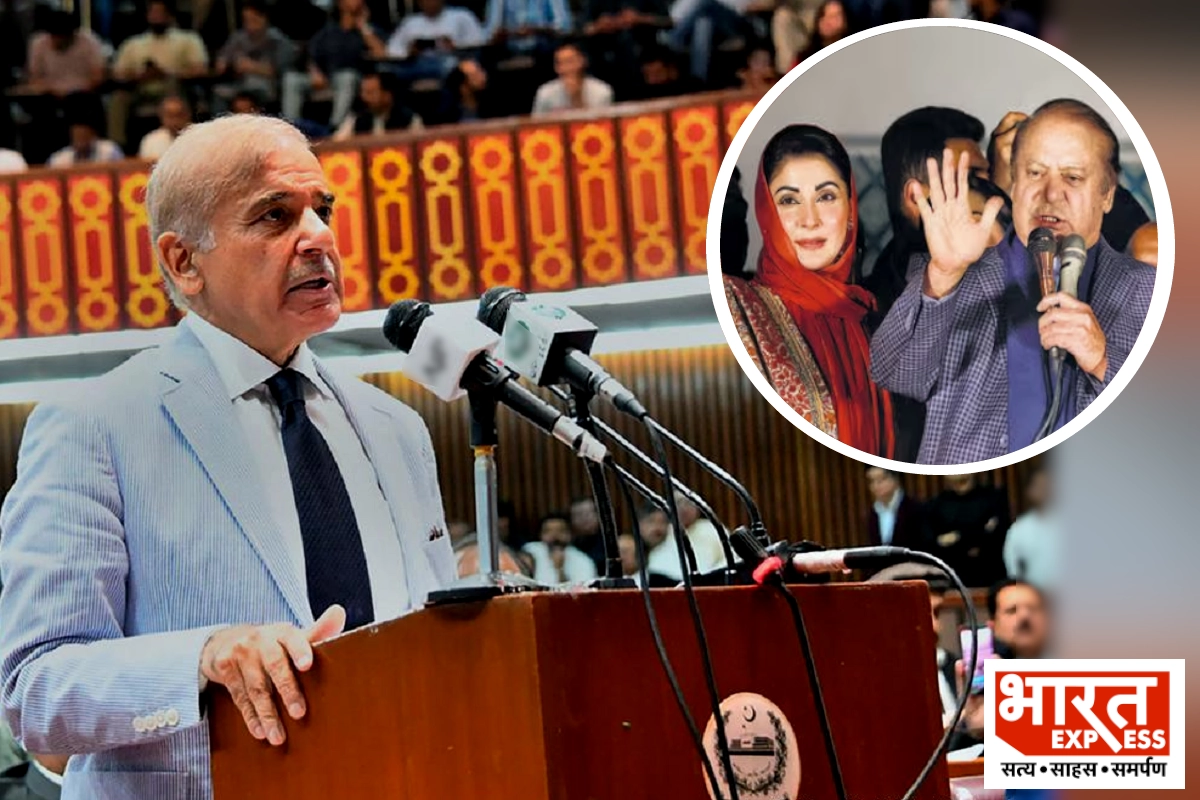 Shehbaz Sharif elected Pakistani prime minister for a second time gave speech on palestine kashmiri muslims and militancy
