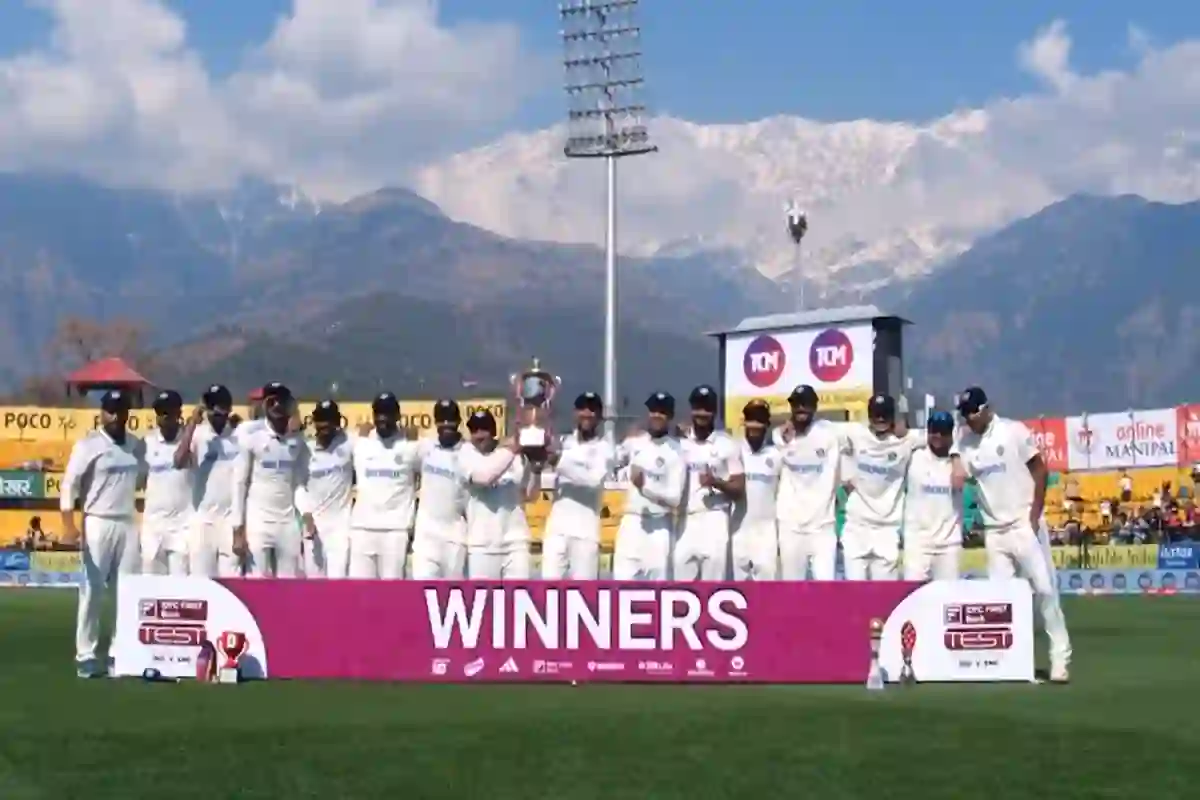 Team India Won Test Series