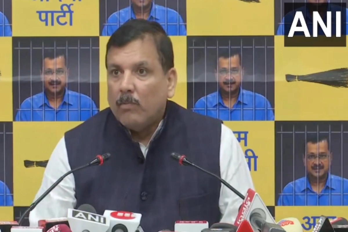 AAP MP Sanjay Singh Press Conference