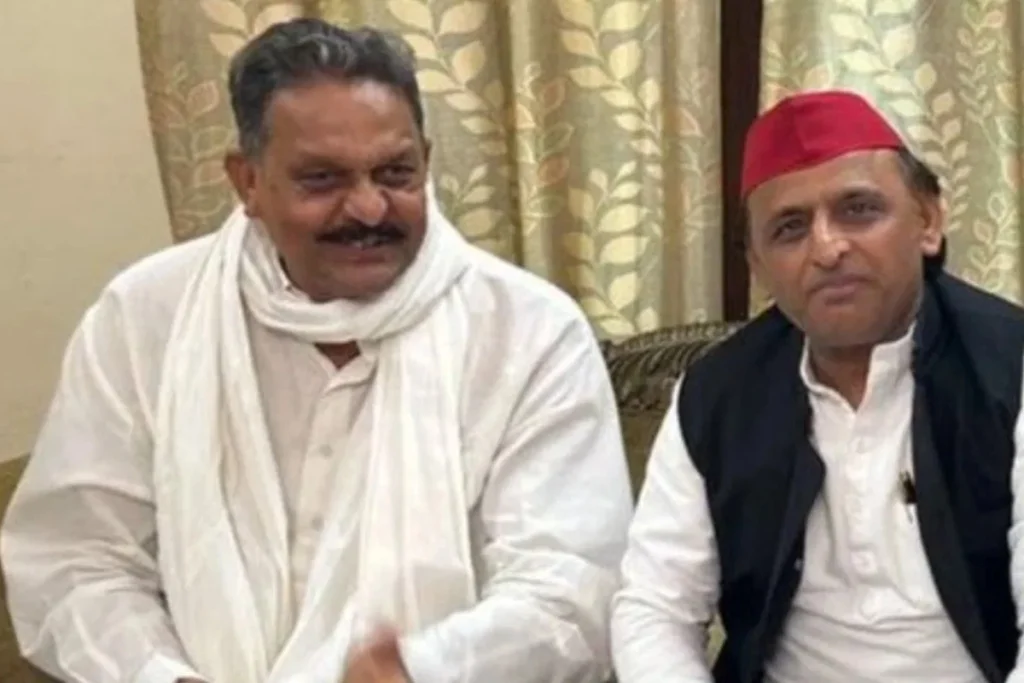 Akhilesh Yadav met Mukhtar Ansari family