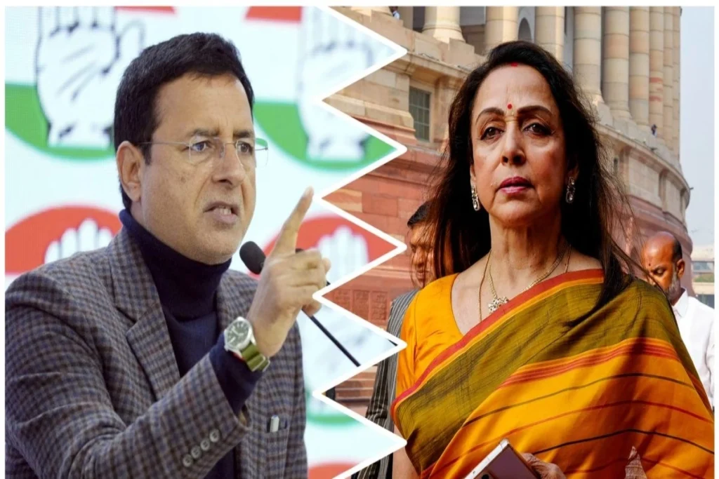 BJP Mathura Candidate Hema Malini on Randeep Surjewala