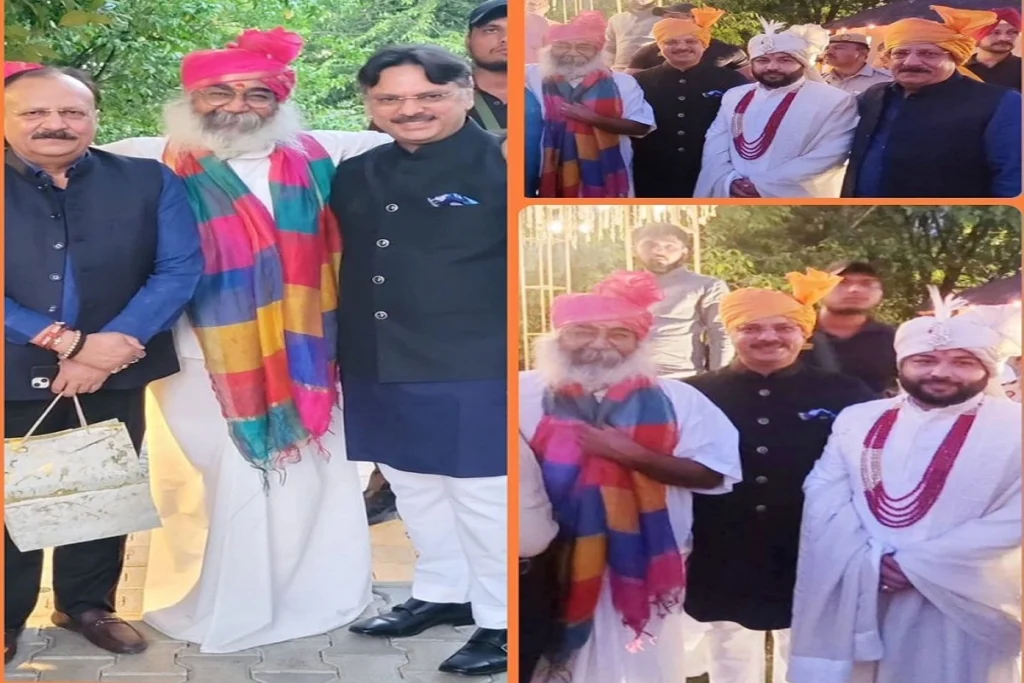 विवाह समारोह में डॉ. राजेश्वर सिंह