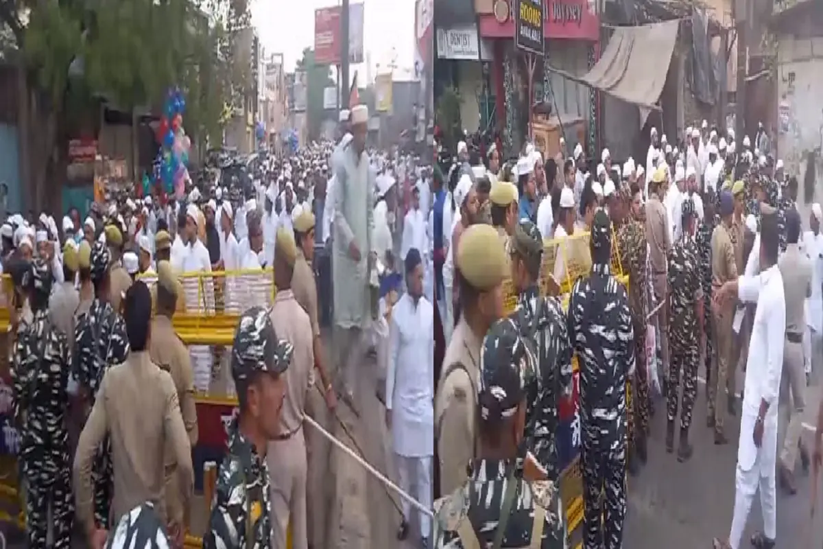 Eid-2024: मेरठ में पुलिस और नमाजियों के बीच नोकझोंक, सड़क पर नमाज अदा करने से किया था मना, लगे ‘अल्लाह हू अकबर’ के नारे
