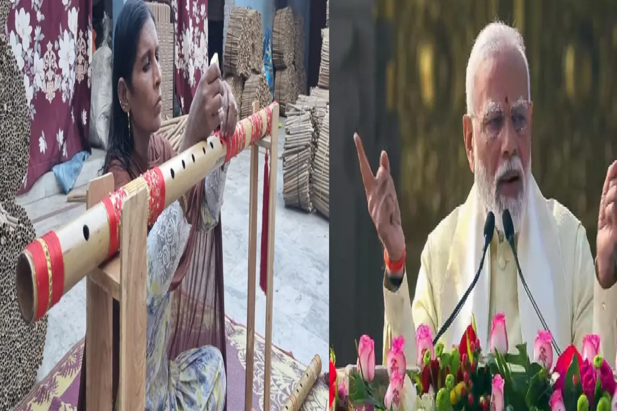 Hina Parveen making 56 inch flute wants to give to PM Modi