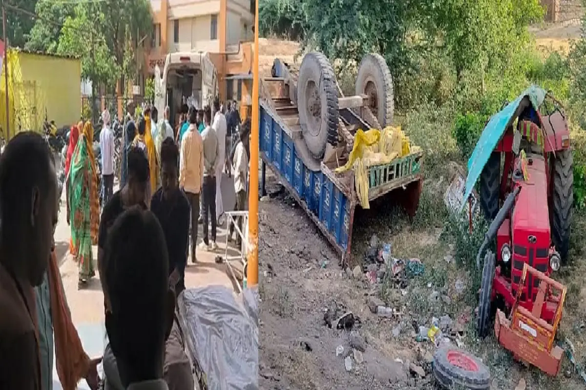 Mainpuri Accident: ट्रक की टक्कर से ट्रैक्टर-ट्रॉली के उड़े परखच्चे, चार महिलाओं की मौत, 23 घायल