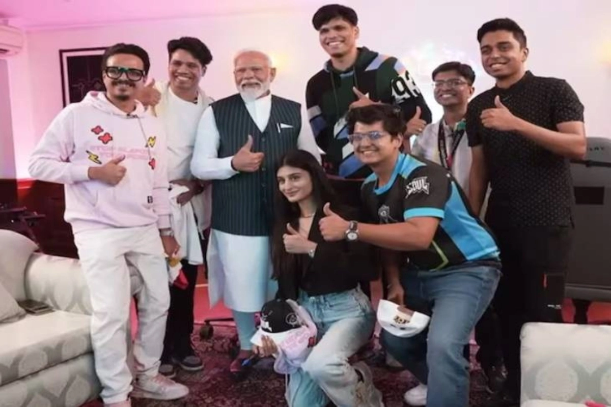 PM Modi Meet Gaming Industry Creators