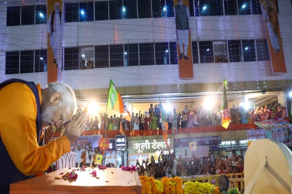 PM Modi Mega Road Show in Jabalpur