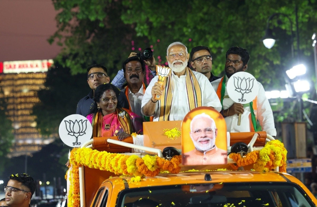 Lok Sabha Election 2024: चेन्नई में पीएम मोदी के रोड शो के दौरान भारी जनसैलाब, लगे ‘भारत माता की जय’ और ‘मोदी-मोदी’ के नारे