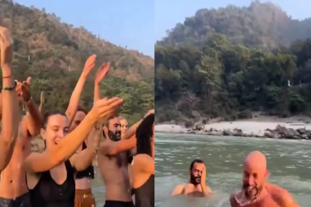 Rishikesh, rave party,Video