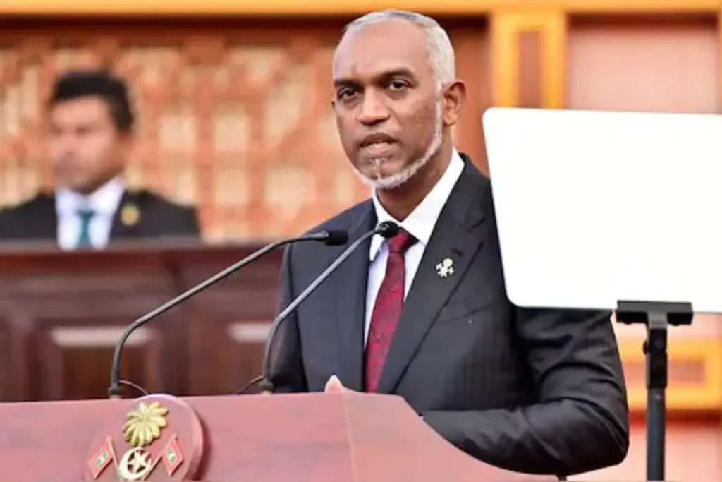 maldives President muizzu
