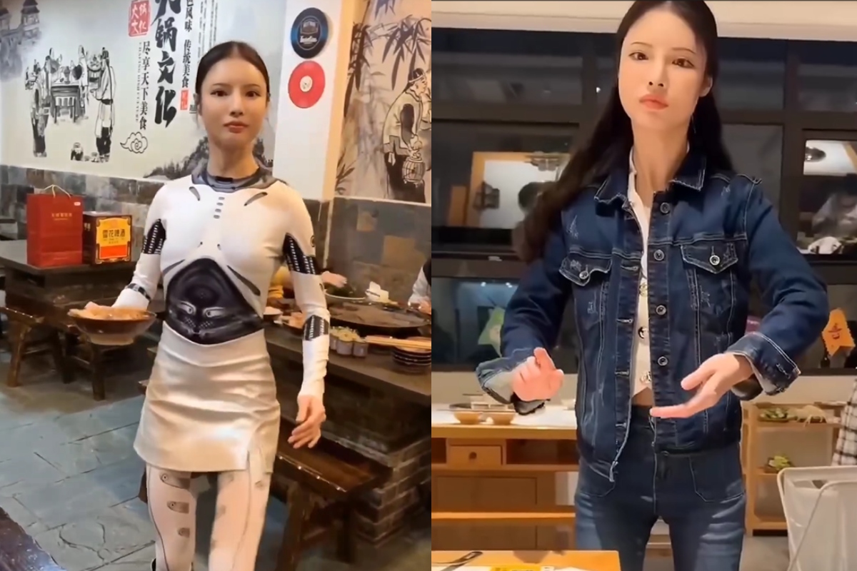 WATCH: ये रोबोट नहीं जनाब, महिला है…CHINA के रेस्टोरेंट की मालकिन का वीडियो देखकर रह जाएंगे हक्के-बक्के