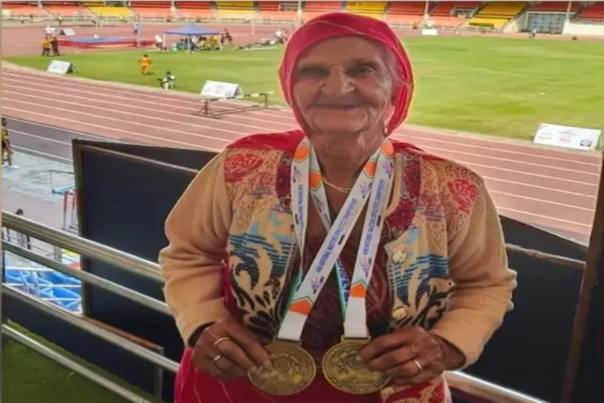 Golden Grand Mother: 92 साल की उम्र में 100 मीटर तक सबसे तेज दौड़ीं ये दादी मां, जीत लिए 3 गोल्ड मेडल