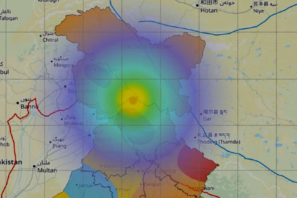 Himachal Pradesh earthquake of magnitude 5.3 on the Richter Scale hit Chamba, people in fear