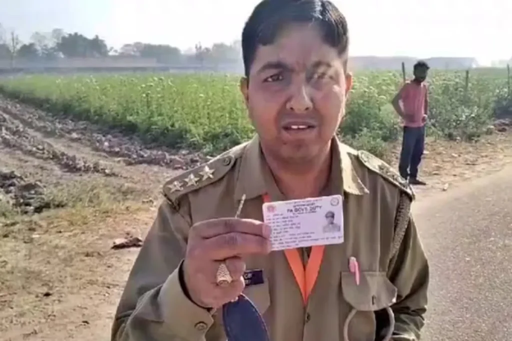 fake CBI inspector Arrested IN Hapur