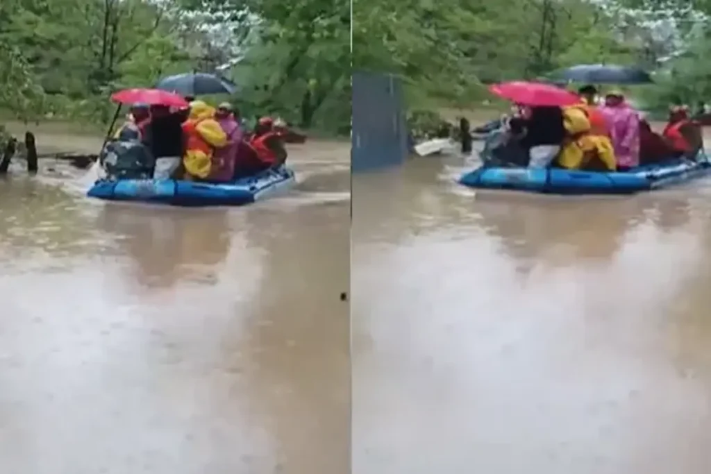 flood in Kashmir