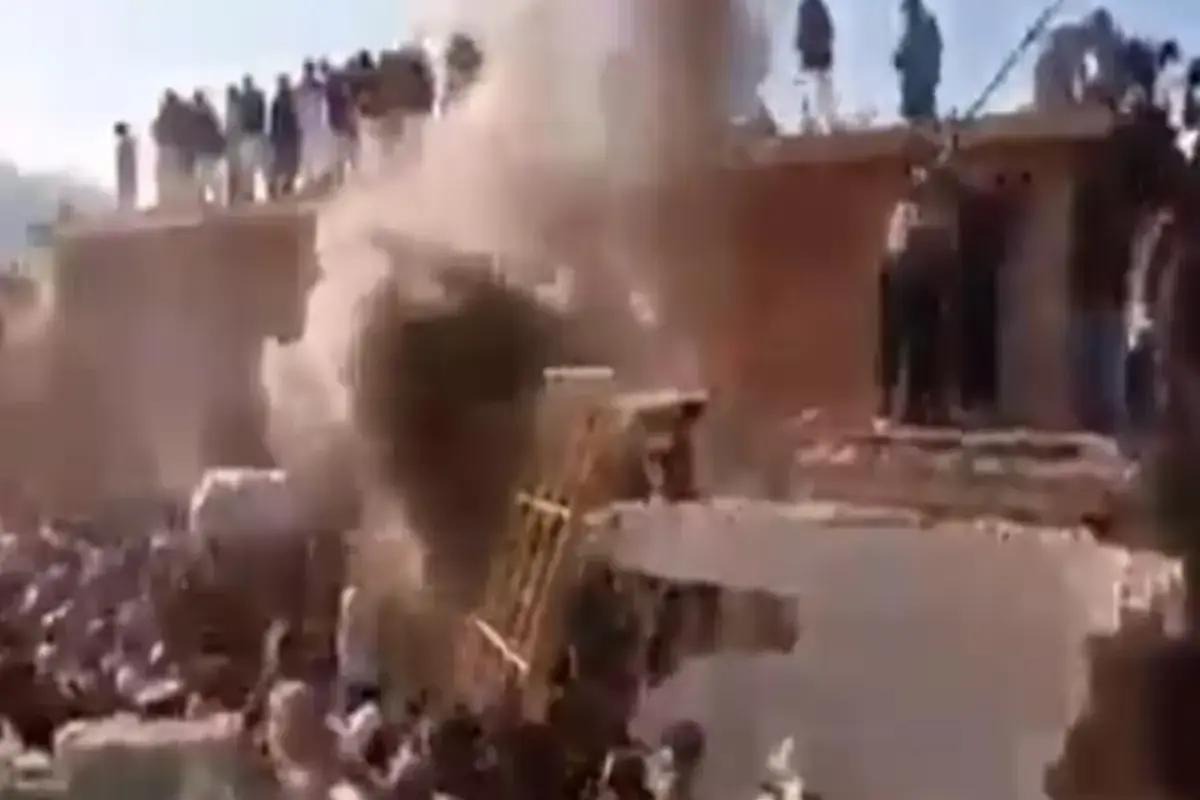 Temple Demolished In Pakistan