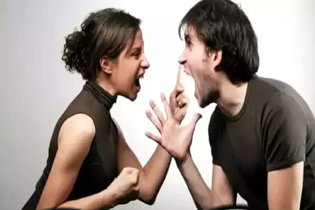 husband-wife fight
