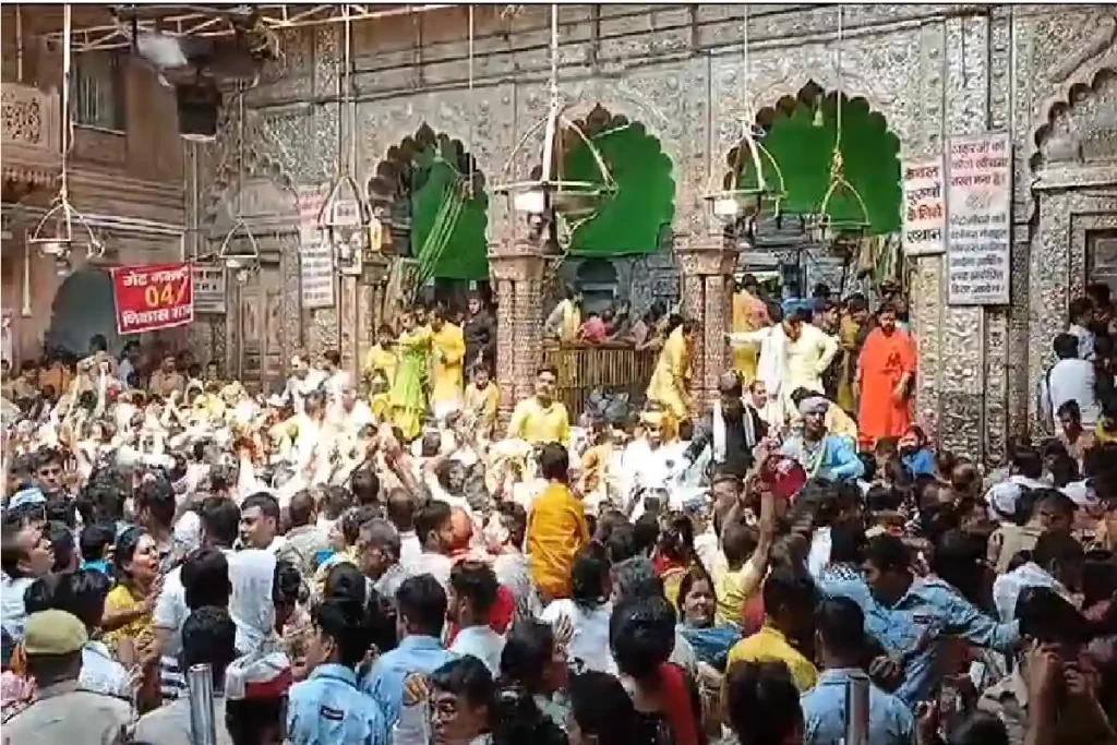 Akshaya tritiya 2024 Banke Bihari Temple