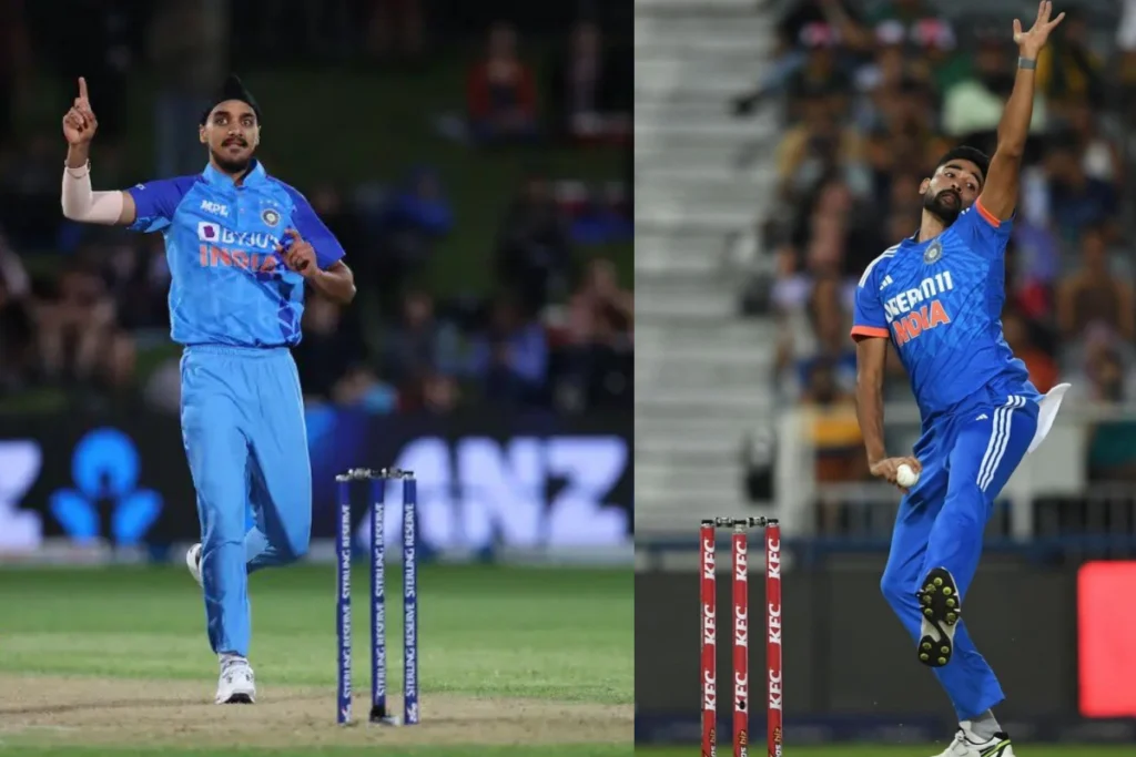 Arshdeep Singh And Mohammed Siraj