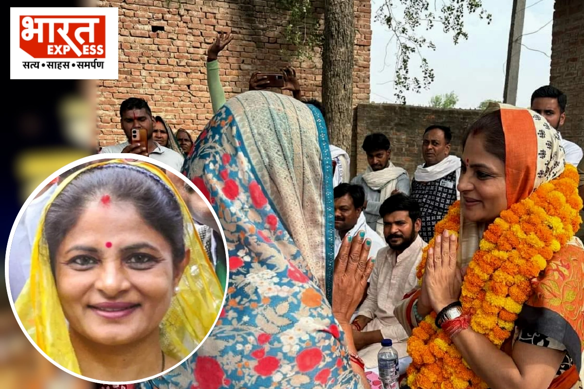 BSP Candidate Shrikala Singh election campaign in Uttar Pradesh today amidst Lok Sabha Election 2024