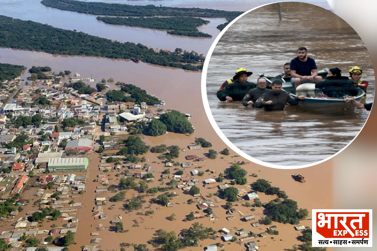 Floods in brazil