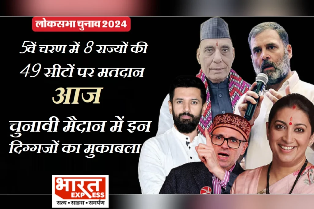 Lok Sabha Election 2024 Phase 5 Voting