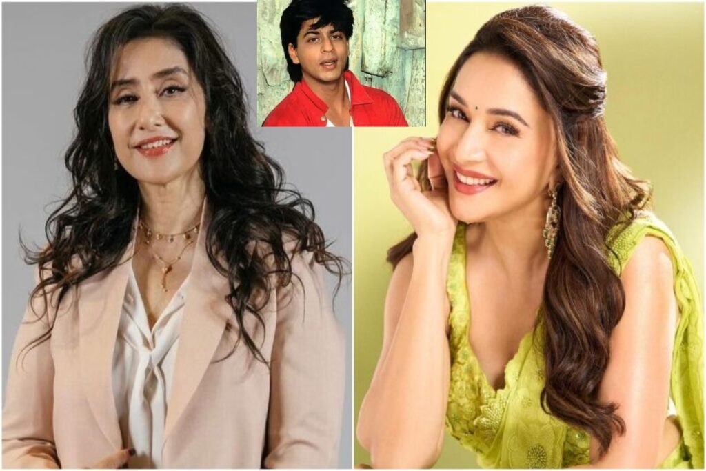 Manisha Koirala Left Shahrukh khan Film Due To Madhuri Dixit
