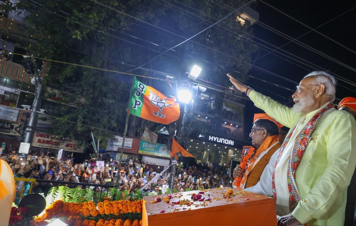 PM Modi Road Show Patna 