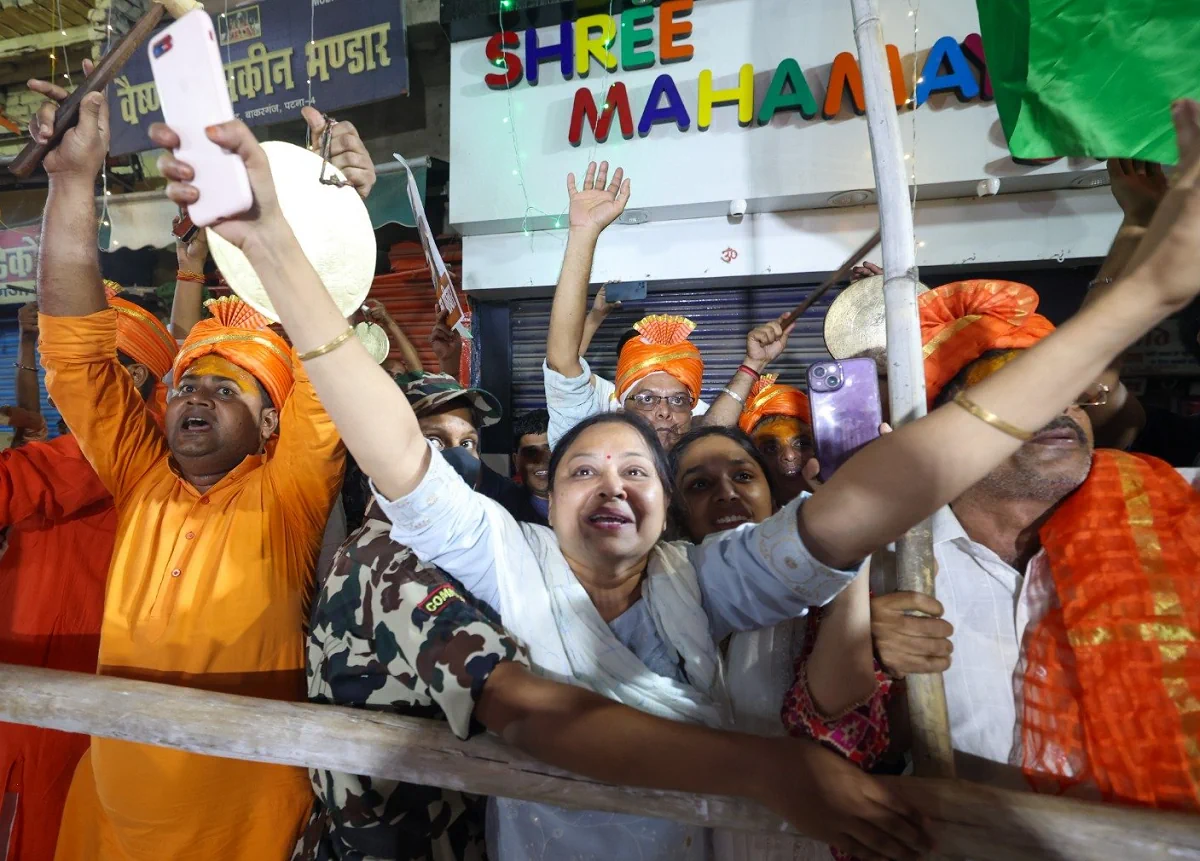 PM Modi Road Show Patna 