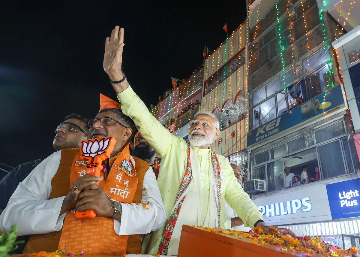 PM Modi Road Show Patna 