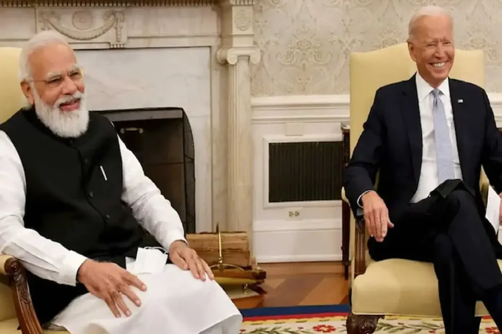 PM modi and Joe Biden