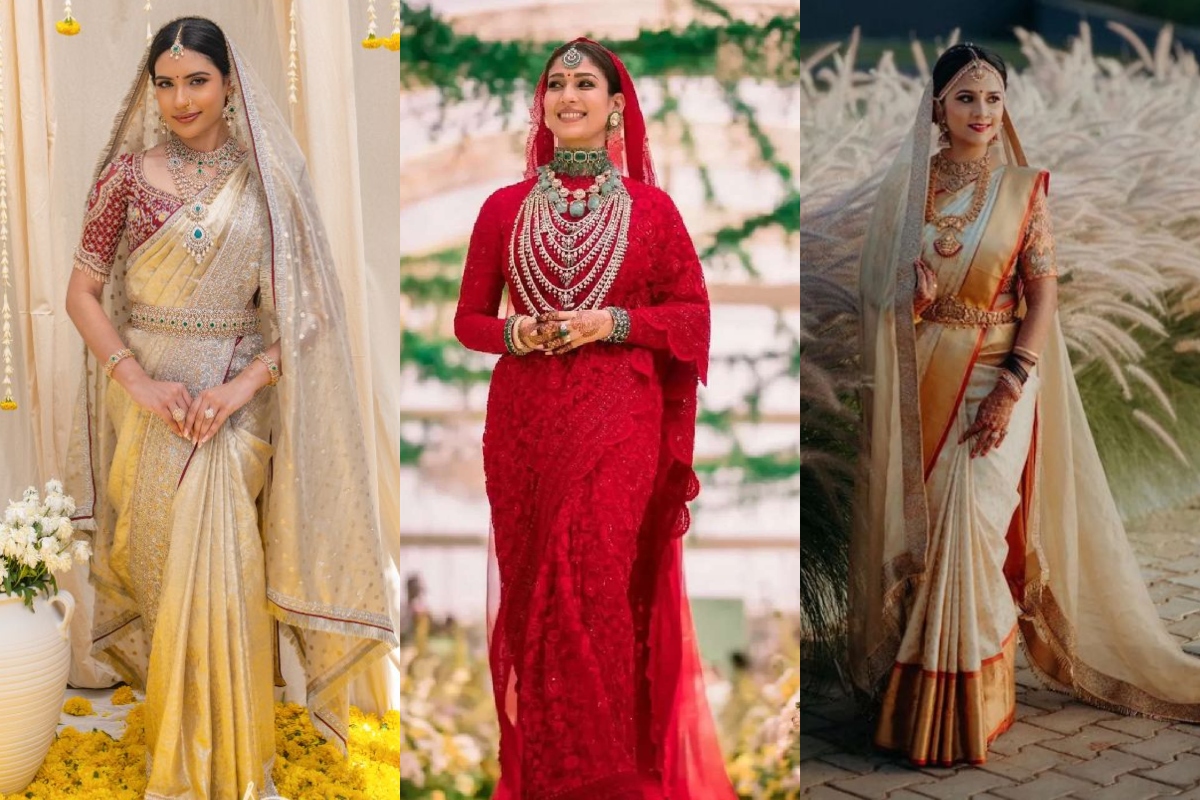 Saree Ideas For Bride: शादी में हैवी लहंगे से हो जाती हैं परेशान? ट्राई कर सकती हैं ये 4 साड़ियां