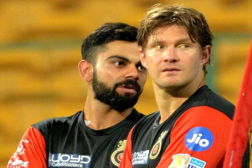 Shane Watson and Virat Kohli