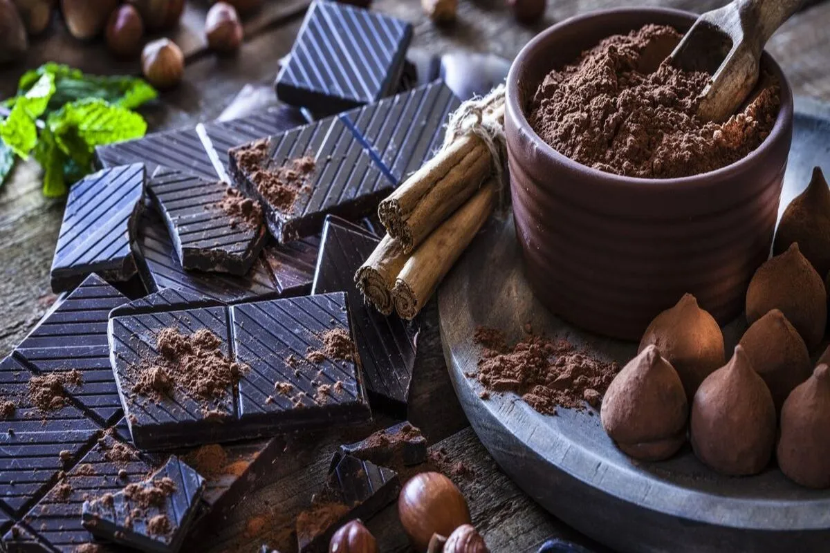 तनाव कम करने से लेकर स्किन तक… ये हैं Dark Chocolate के जबरदस्त फायदे, जानें क्यों हेल्दी मानी जाती है ये चॉकलेट