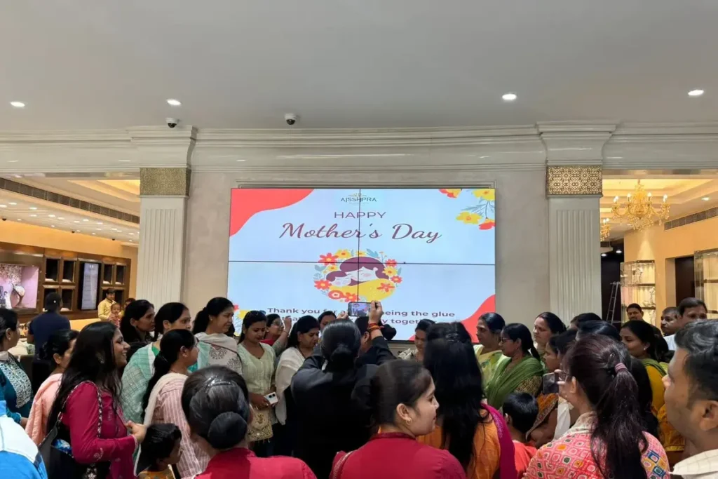 Ashpra Gems and Jewels made Mother's Day special