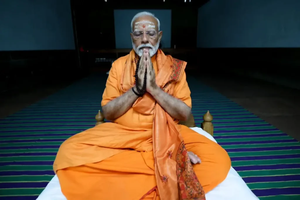 PM Modi Meditation