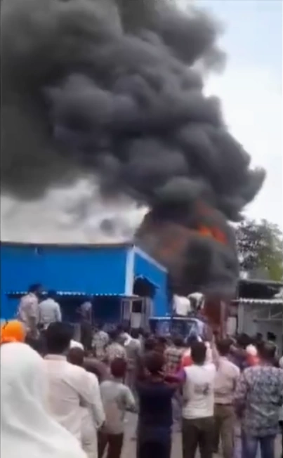 fire in ajmer rajasthan