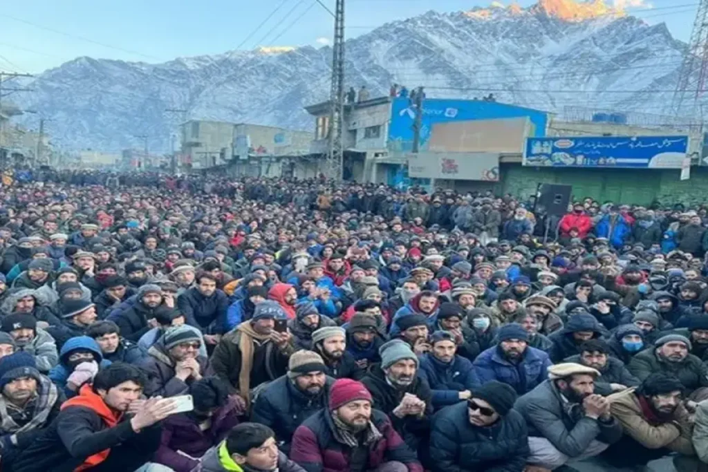 Protest In PoK
