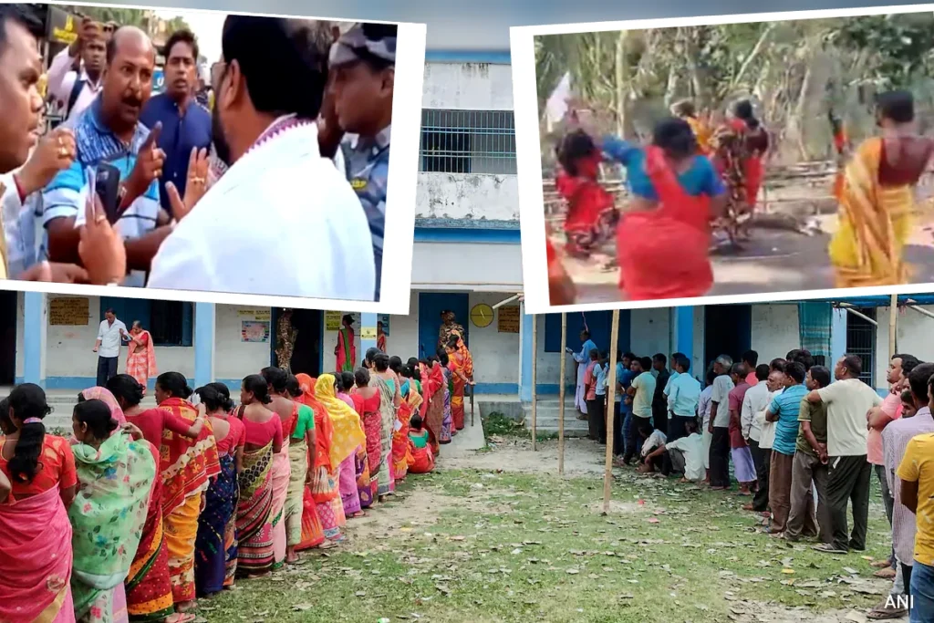 west bengal clash voting news