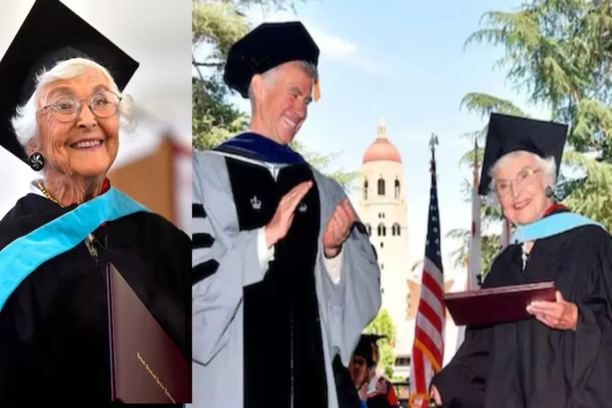 105 year old woman earns master's Degree