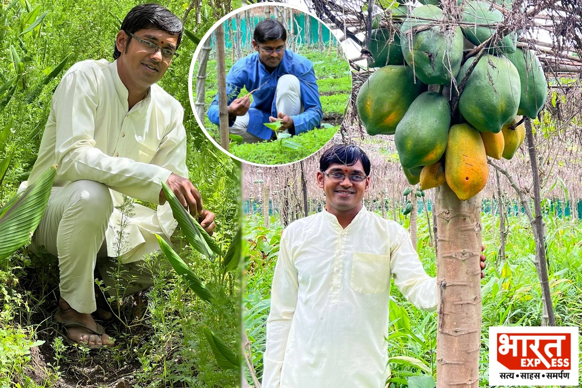 Akash Chaurasia a Progressive Farmer from Sagar